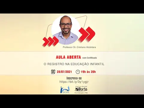 Capa da aula O Registro na Educação Infantil