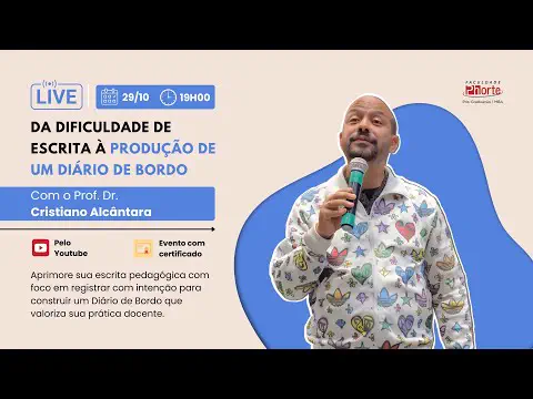 Capa da aula Da dificuldade de escrita à produção de um diário de bordo